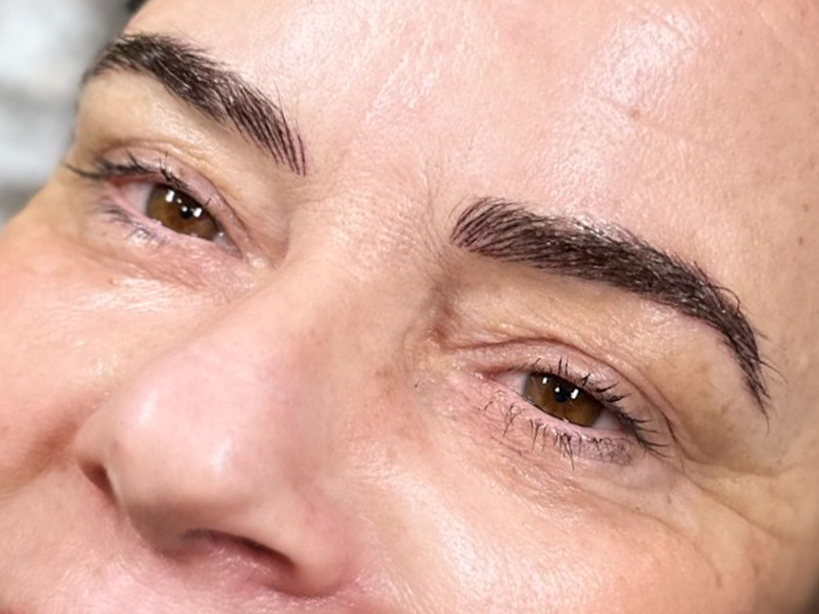 micropigmentacion de cejas despues